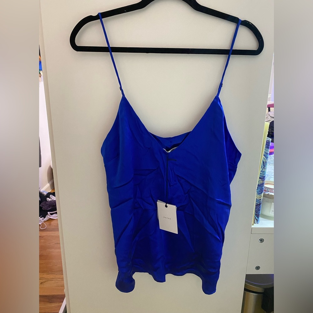 Strapped tank top